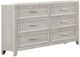 American Wholesale Furniture Fantasia Dove Dresser-0