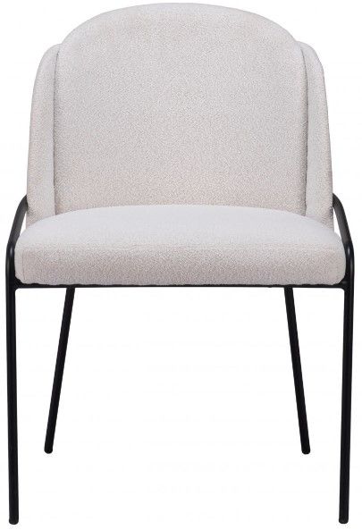 Zuo® Modern Jambi Ivory/Black Dining Side Chair-2