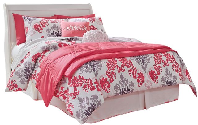 Signature Design by Ashley® Anarasia White Full Sleigh Headboard-2