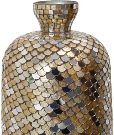 Stylecraft Brown Mosaic Vase-1