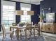 Magnussen Home® Plum Creek Sierra Brown Dining Table with Marble Top-1