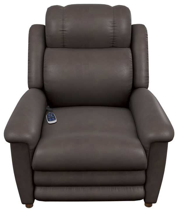 La-Z-Boy® Clayton Godiva Gold Power Lift Recliner with Massage and Heat-1