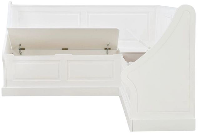 Linon Norah White Breakfast Nook-2