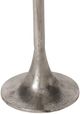Renwil® Eloa Natural White Side Table with Antique Nickel Base-3