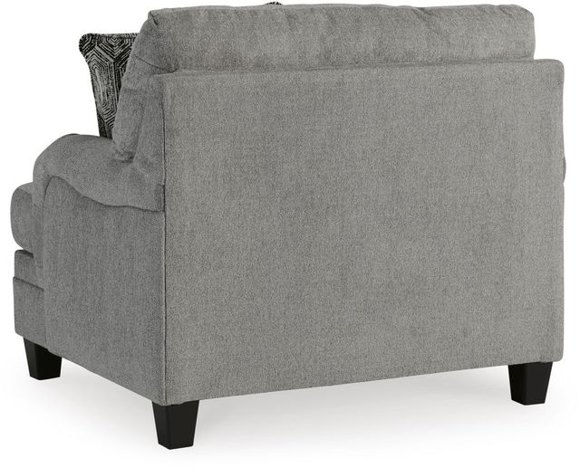 Benchcraft® Davinca Charcoal Oversized Accent Chair-1