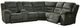 Signature Design by Ashley® Nettington 3-Piece Power Reclining Sectional with Console-1