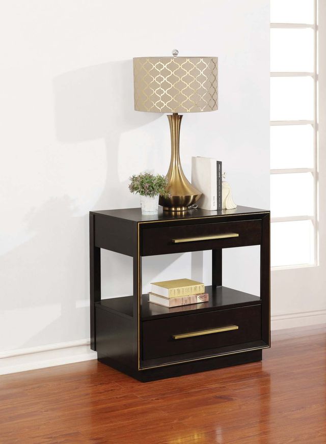 Coaster® Durango Smoked Peppercorn Nightstand-6