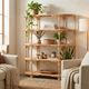 Crestview Collection Capri Natural/Tan Etagere-1