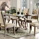 Furniture of America® Patience 9-Piece Beige/Rustic Natural Dining Set-1