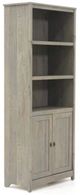 Sauder® Cottage Road® Mystic Oak® Library with Doors-1
