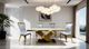 Furniture of America® Palazzo Gold Dining Table-1
