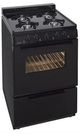 Premier 24" Black Freestanding Gas Range-0