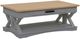 Parker House® Americana Modern Weathered Natural Cocktail Table with Dove Base-0