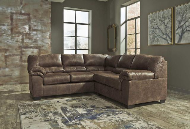 Signature Design by Ashley® Bladen 2-Piece Coffee Right-Arm Facing Sectional-1