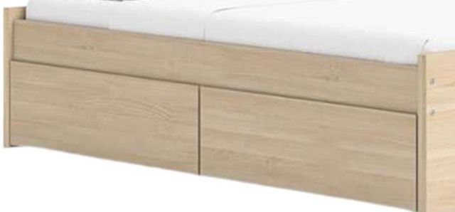Signature Design by Ashley® Onita Natural King Platform Bed with 2 Side Storage-2