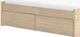 Signature Design by Ashley® Onita Natural King Platform Bed with 2 Side Storage-2