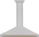 ZLINE 48" Autograph Edition Satin Stainless Steel Wall Mounted Range Hood-0