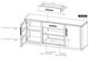 International Furniture Direct Balam Stained Brown TV Stand-2
