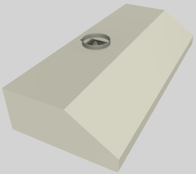 Vent-A-Hood® 48" Biscuit Under Cabinet Range Hood-1
