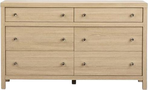 Magnussen Home® Merrifield Sandstone Beige Double Drawer Dresser-2