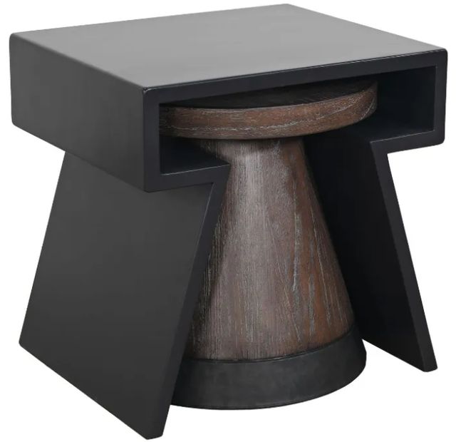 Sunny Designs™ Malibu 2-Piece Weathered Rum Nesting Table Set-0