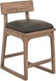 International Furniture Direct Balam Brown/Black Bar Stool-0