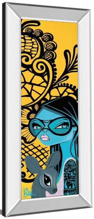 Classy Living Bev Hogue Ink Chiffon Il Wall Art-3
