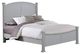 Vaughan-Bassett Bonanza Gray King Poster Bed-0