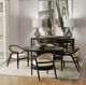 Harp & Finial®Thane Black/Cream/Natural Dining Chair-1