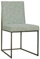 Fairfield® Customizable Ian Dining Side Chair with Bronze Leg-0