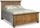 Durham Furniture Hudson Falls Aged Wheat King Panel Bed-0