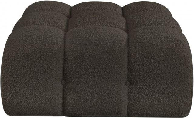 Meridian Furniture Ames Brown Ottoman-1