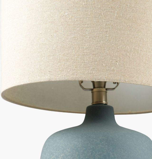 Surya Harmonie Blue Table Lamp-2