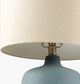 Surya Harmonie Blue Table Lamp-2