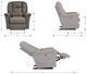 La-Z-Boy® Jasper Garnet Power Rocking Recliner with Headrest-2