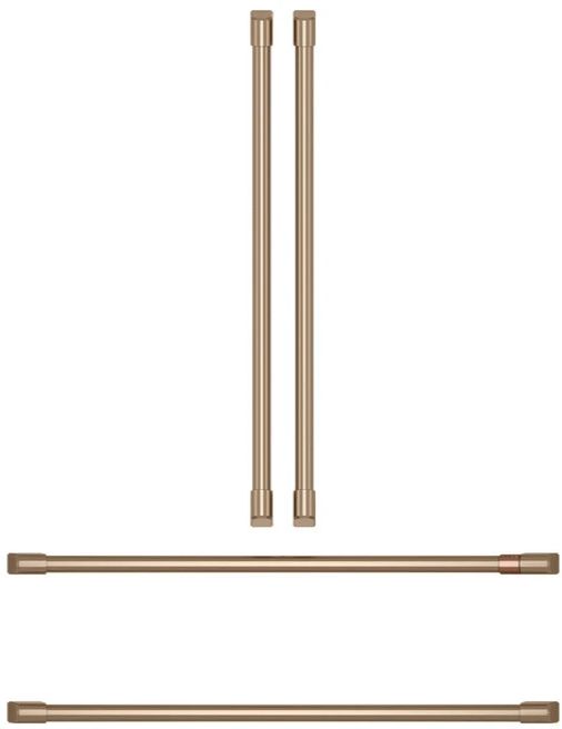 Café™ Brushed Bronze Refrigeration Handle Kit-0
