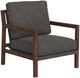 International Furniture Direct Milan Brown/Gray Upholstered Arm Chair-0