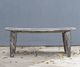 Uttermost® Fade To Black Distressed Black/White Wood Bench-2