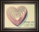 Classy Living Layered Heart Whimsy Wall Art-0