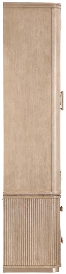 Michael Amini® West Kensington Sea Salt Caramel Display Cabinet-4