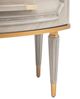 Michael Amini® St. Charles Dove Gray 2-Drawer Nightstand-3