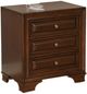 Mazin Furniture Milton Brown Cherry Nightstand-0