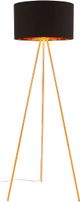 Zuo® Modern Mariel Black/Gold Floor Lamp-1
