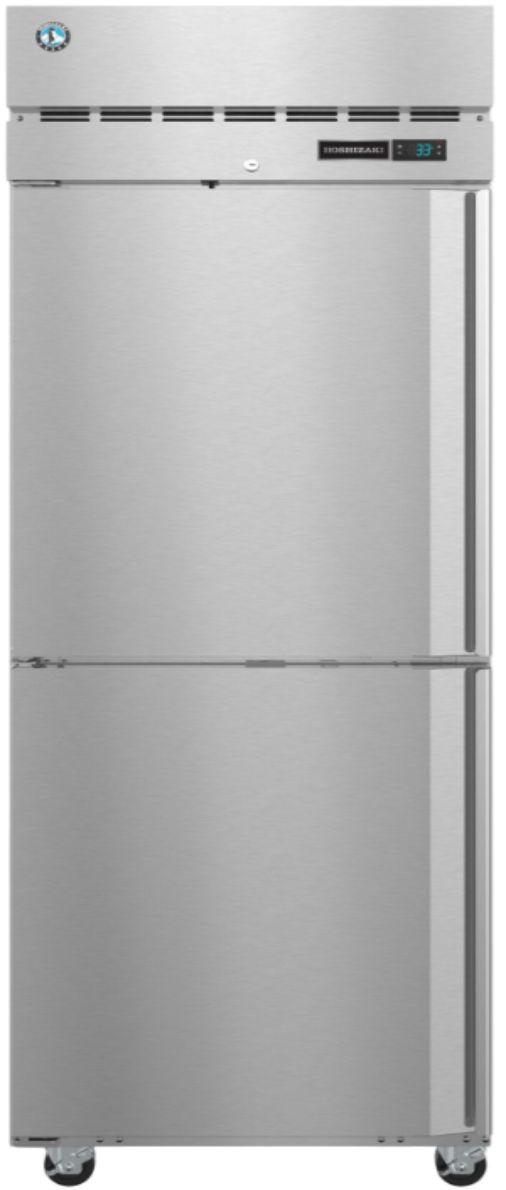 Hoshizaki Steelheart® 28" 23.1 Cu. Ft. Stainless Steel Commercial Refrigerator with Lock-0