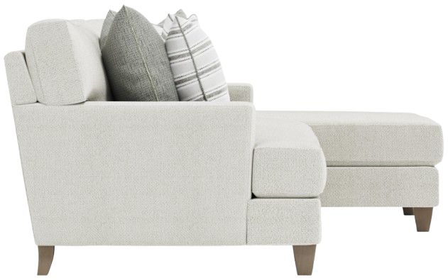 Bernhardt Mila Bernhardt Living 2-Piece White Right-Arm Facing Sectional-3