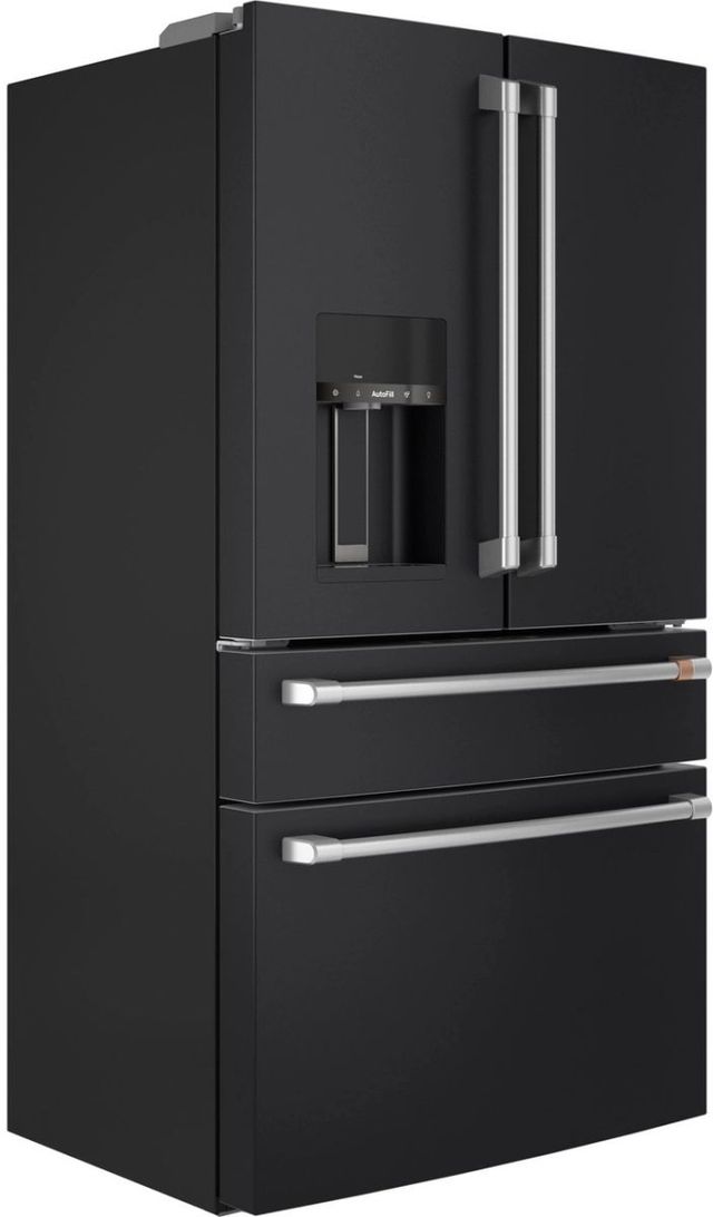 Café™ 36" 22.3 Cu. Ft. Matte Black Counter Depth French Door Refrigerator-2