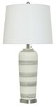 StyleCraft Gray/Ivory Table Lamp-0