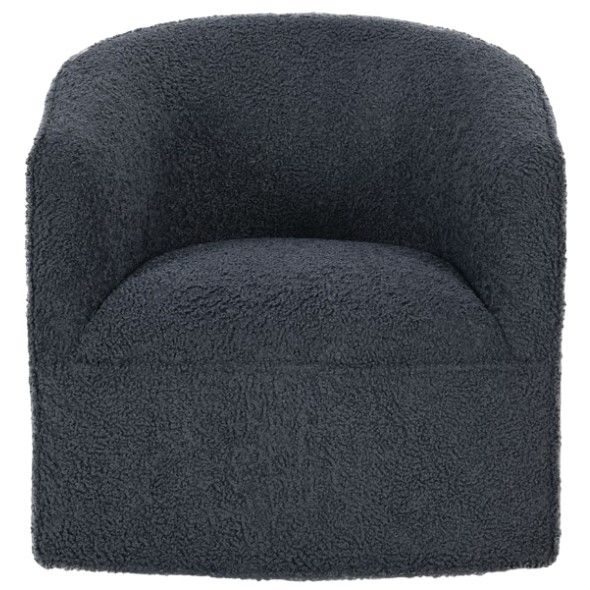 Classic Home Valencia Blue Swivel Chair -2