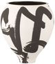 Currey & Company Kenzo Black/White Medium Vase-0