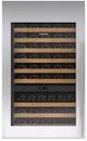 Sub-Zero® 30" Integrated Stainless Steel Tall Wine Storage Door Panel with Tubular Handle-0